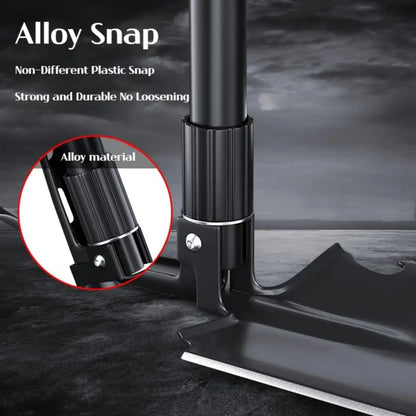 1PC Outdoor Foldable Camping Shovel – Multifunctional Hiking Entrenching Tool, Portable Garden & Survival Shovel