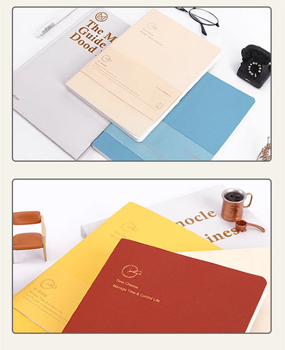 Kinbor Weekly Planner Notebook Undated Daily & Monthly Agenda Journa