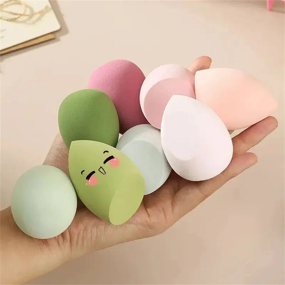 4PCS make-up Sponge Blender Beauty Egg Cosmetic Puff - Měkká nadace & Prachové houbičky pro ženy, profesionální nástroje krásy