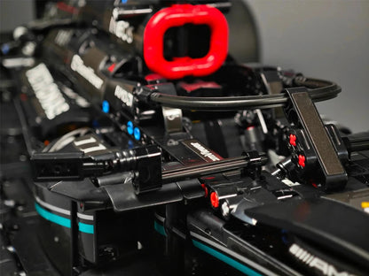 Technologie 1642PCS Mechanické Racing Automobilové budovy bloky W14 Místo konání Racing Model Kit pro dospělé a děti