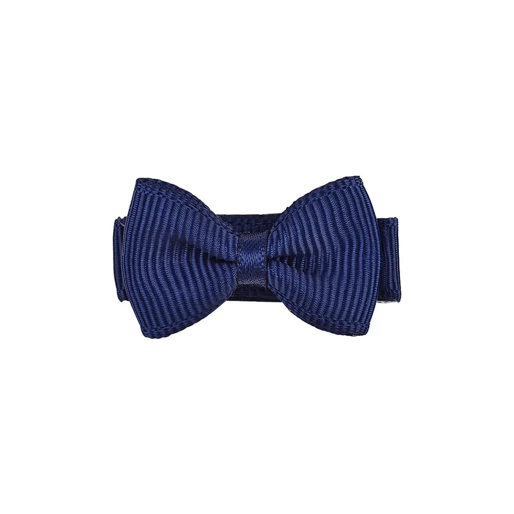 1.2 Inches Mini Hair Bows With Clip – Solid Colors Hairgrips for Kids & Baby Girl