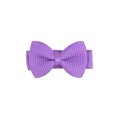 1.2 Inches Mini Hair Bows With Clip – Solid Colors Hairgrips for Kids & Baby Girl