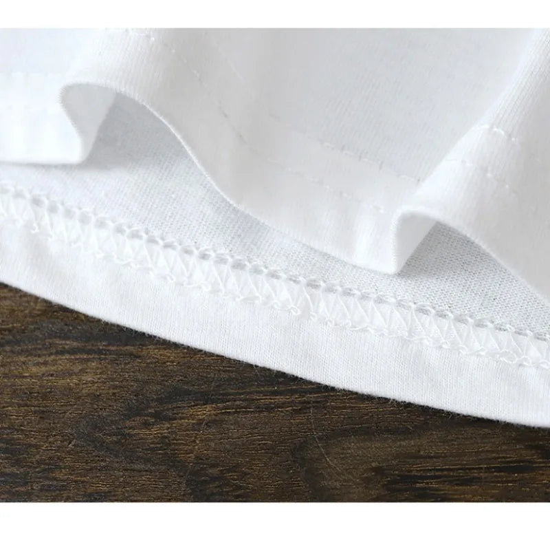 2-10Y Děti, čisté bavlněné krátké rukávy svetr tričko tričko - dětské kluci a dívky Letní topy