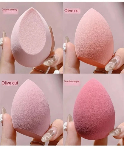 4PCS make-up Sponge Blender Beauty Egg Cosmetic Puff - Měkká nadace & Prachové houbičky pro ženy, profesionální nástroje krásy