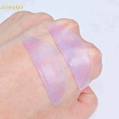 Lomansa 1 Pair Silicone Lash Softening Pads – Eyelash Perm Rods & Shields for Lash Lifting, Professional Eyelash Accessories