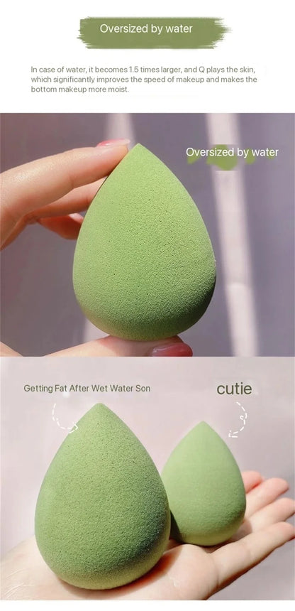 4PCS make-up Sponge Blender Beauty Egg Cosmetic Puff - Měkká nadace & Prachové houbičky pro ženy, profesionální nástroje krásy