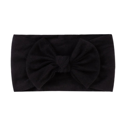 1Pc Baby Nylon Headscarf ? Ruční květinová čelenka pro novorozené dívky, batole elastické vlasy Turban