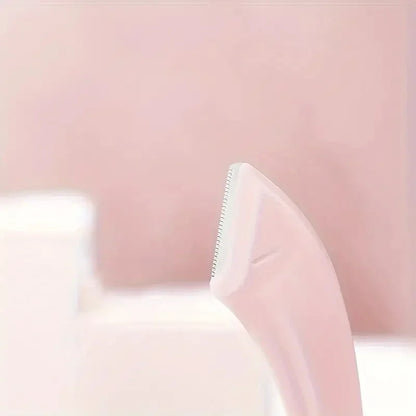 3-Piece obočí Trimmer sada butoxykarbonyl nerezové ocelové nůžky, Comb & Shaver pro řasu a začátečník make-up, přesné odstranění příslušenství