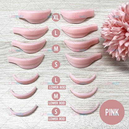 Libeauty 7 Paris Reusable Lash Lift Shield Pads – Silicone Eyelash Curler & Curling Iron Accessories, Makeup Tool