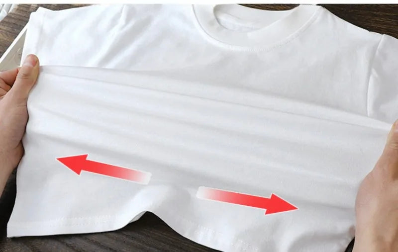 2-10Y Děti, čisté bavlněné krátké rukávy svetr tričko tričko - dětské kluci a dívky Letní topy